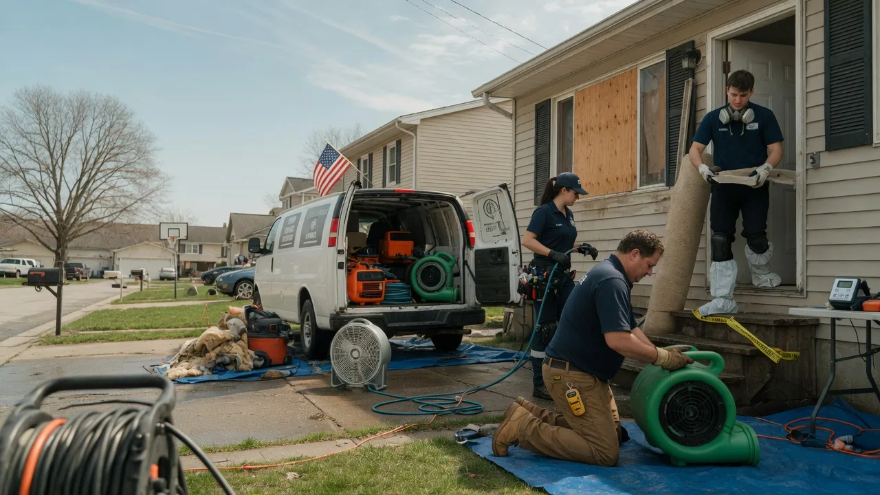 Water Damage Restoration in Levant, KS near me